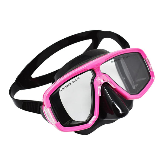 Palantic Diving & Snorkeling 2 Window Black Dive Mask - Scuba Choice