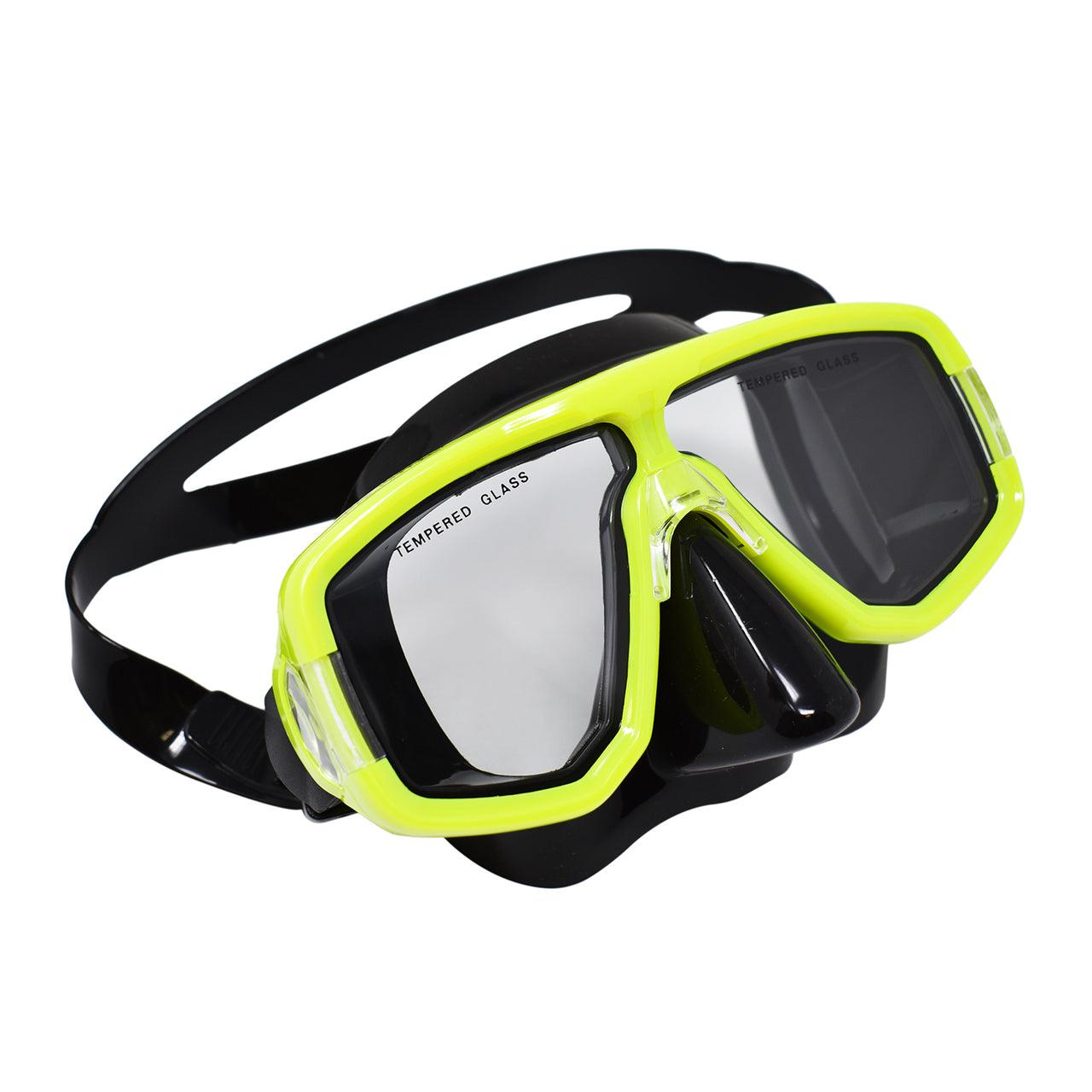 Palantic Diving & Snorkeling 2 Window Black Dive Mask - Scuba Choice