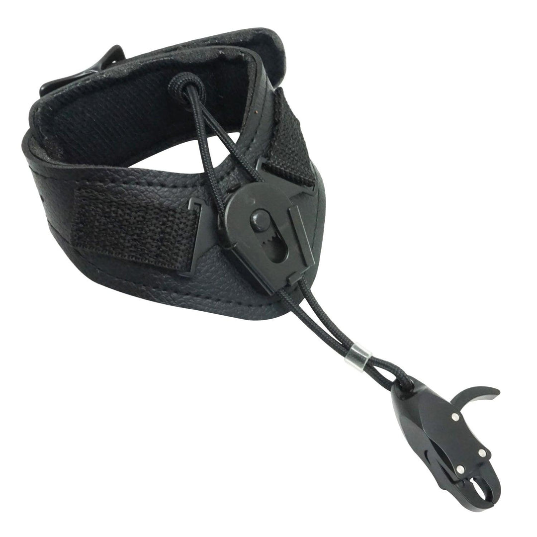Safari Choice Archery Caliper Adjustable Padded Leather Bow Release - Scuba Choice