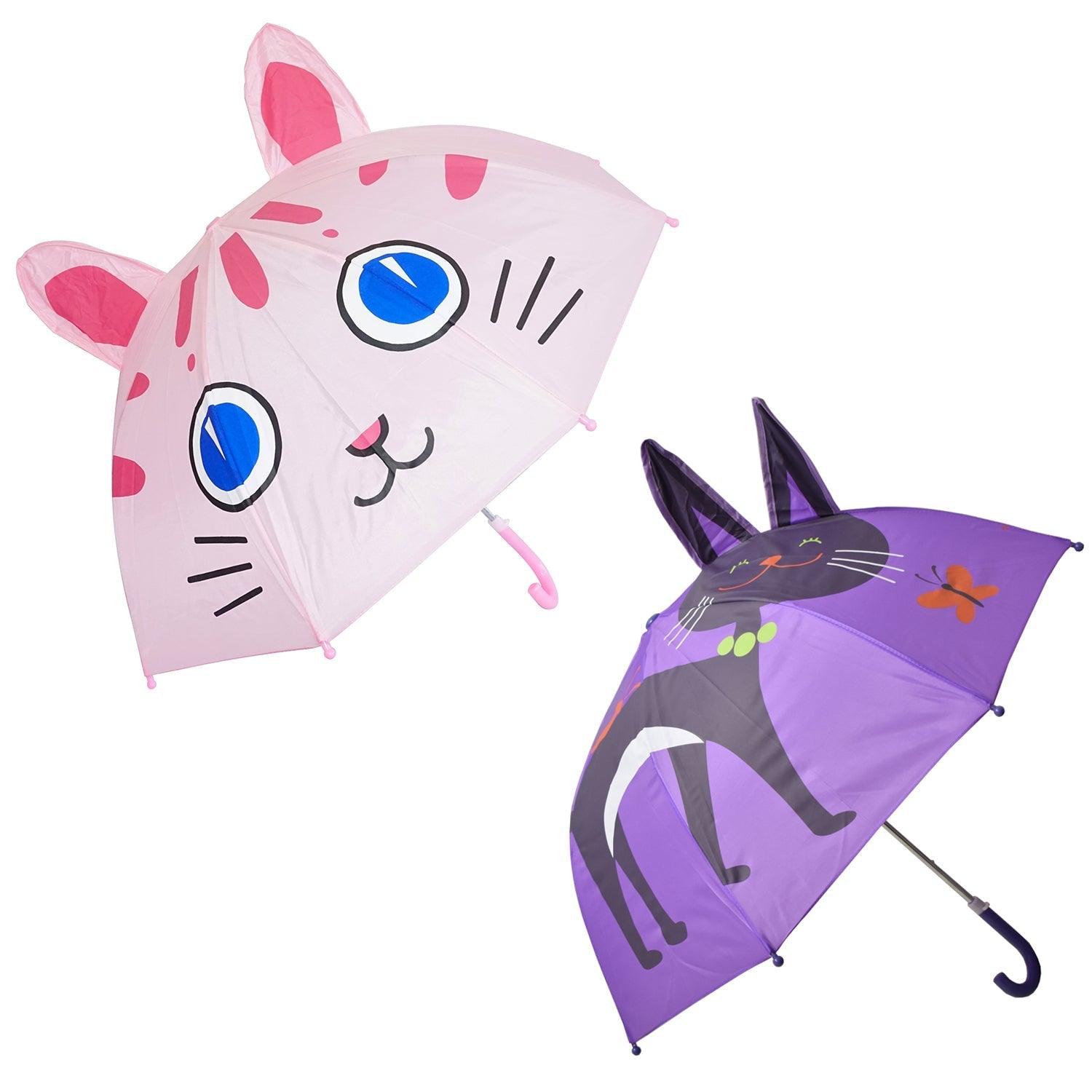 Kiddi Choice 3D Pop-up Cat Cute Umbrella - Scuba Choice