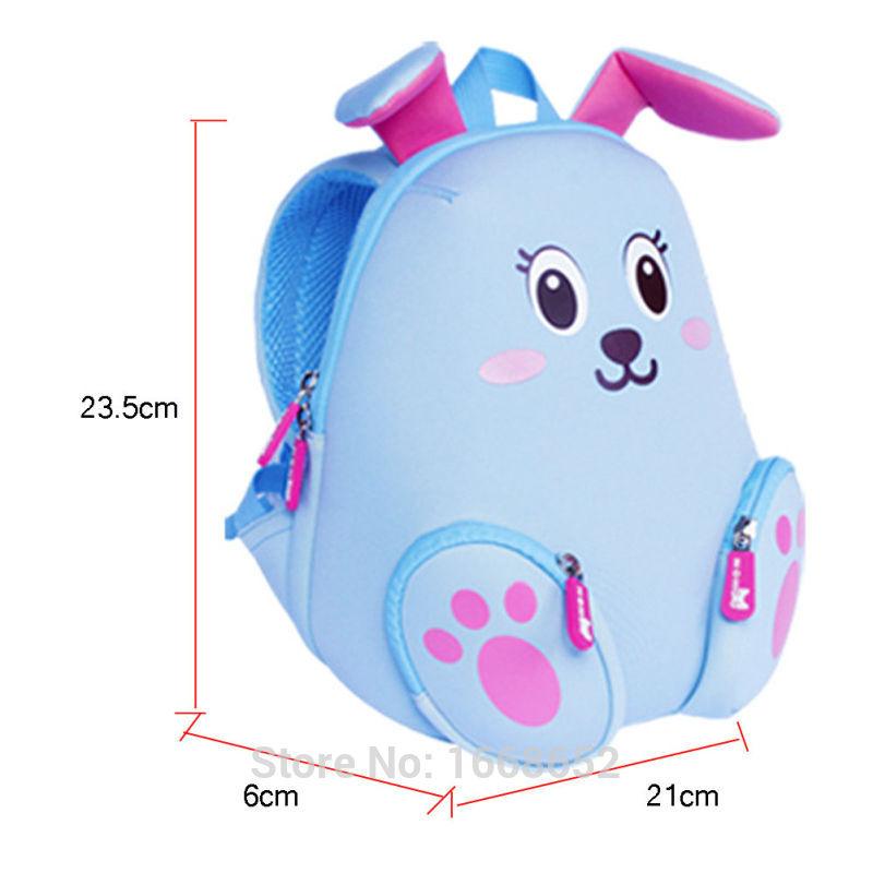 Kiddi Choice Nohoo Neoprene Bunny Backpack, Blue - Scuba Choice