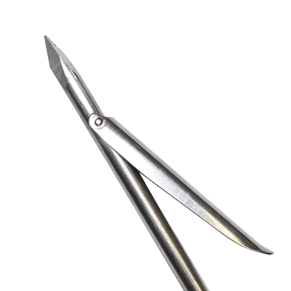 Palantic 19” 8mm Stainless Steel Spear Shaft w/ Tri-cut Tip & Single Barb - Scuba Choice