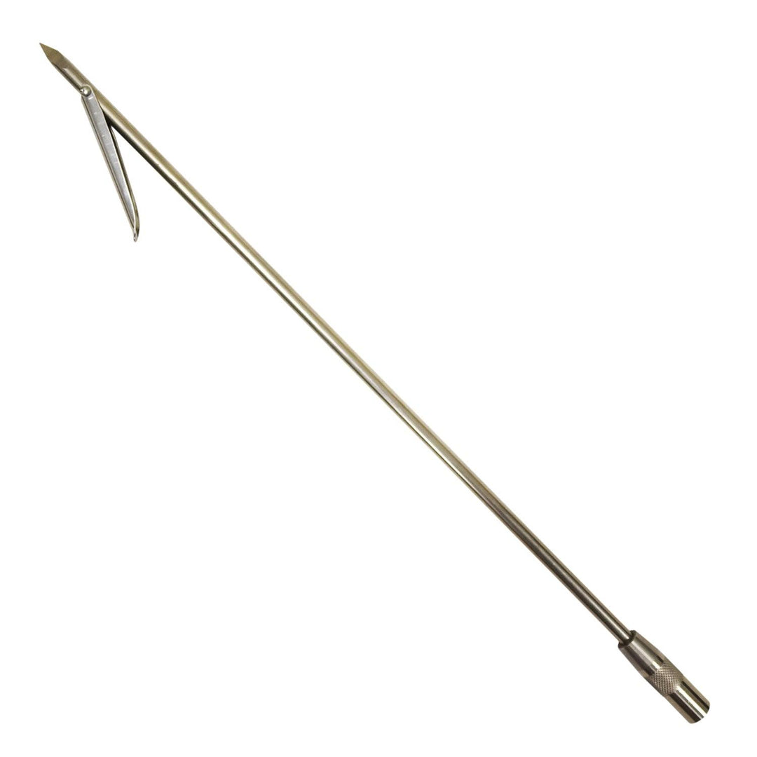 Palantic 19” 8mm Stainless Steel Spear Shaft w/ Tri-cut Tip & Single Barb - Scuba Choice