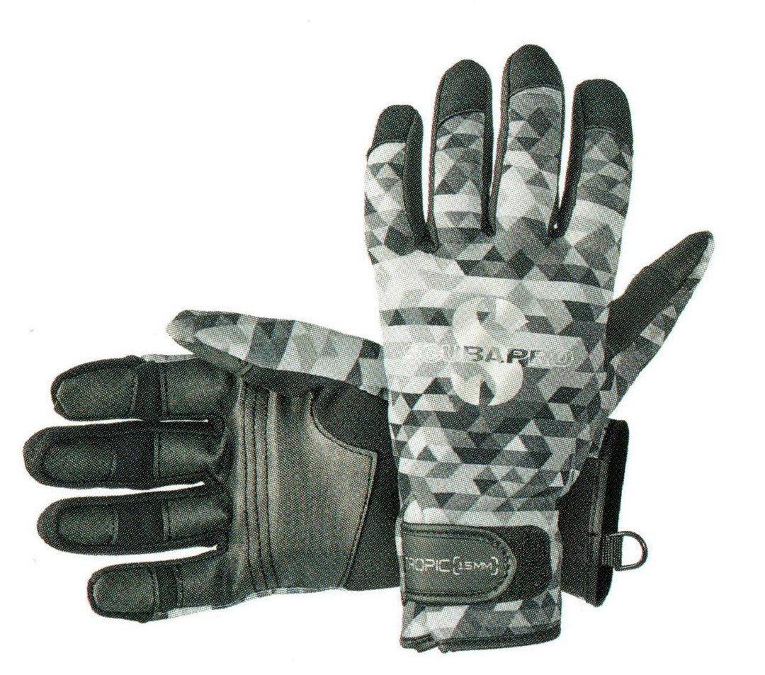 Tropic Gloves 1.5 mm - Graphite - Scuba Choice
