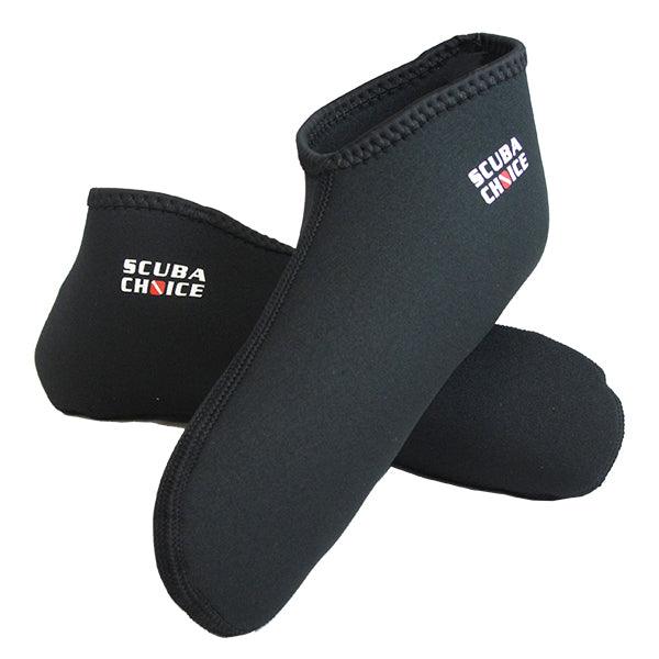 Scuba Diving Snorkeling 3mm Neoprene Fin Socks Foot Protector - Scuba Choice