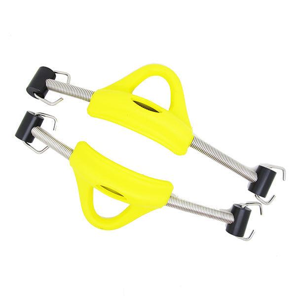 Scuba Choice Scuba Diving SS Red Spring Fin Straps Pin Style - Pair, Yellow - Scuba Choice