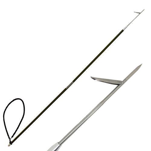 CARBON FIBER 7' Travel Spearfishing 2 Pole Spear Single Flopper Hawaiian Sling - Scuba Choice