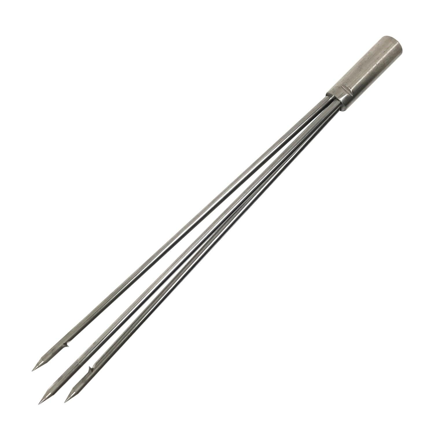 Scuba Choice Spearfishing 11" Stainless Steel Pole Spear 3 Prong Tip 6mm - Scuba Choice