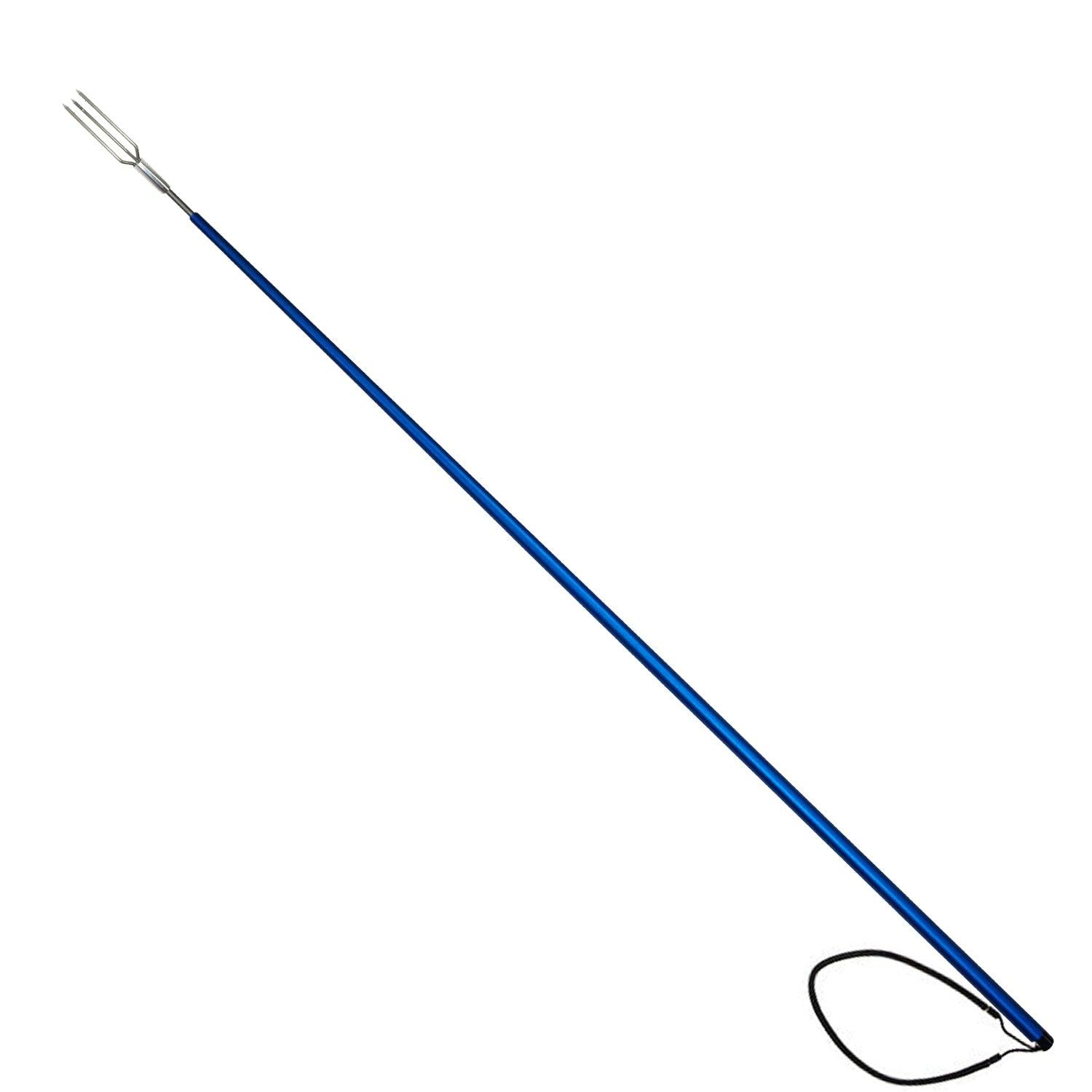 Palantic Azure Trident 4ft Aluminum Pole Spear w/ 3 Prong Barbed Paralyzer - Scuba Choice