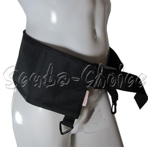 Scuba Diving BCD Weight Belt with 4 Pockets w/ Buckle & 47" Webbing - Scuba Choice