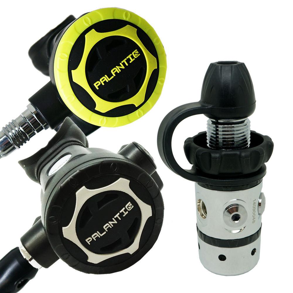 Diving Dive Palantic AS101 Regulator & Octopus Combo - AS207 (DIN) - Scuba Choice