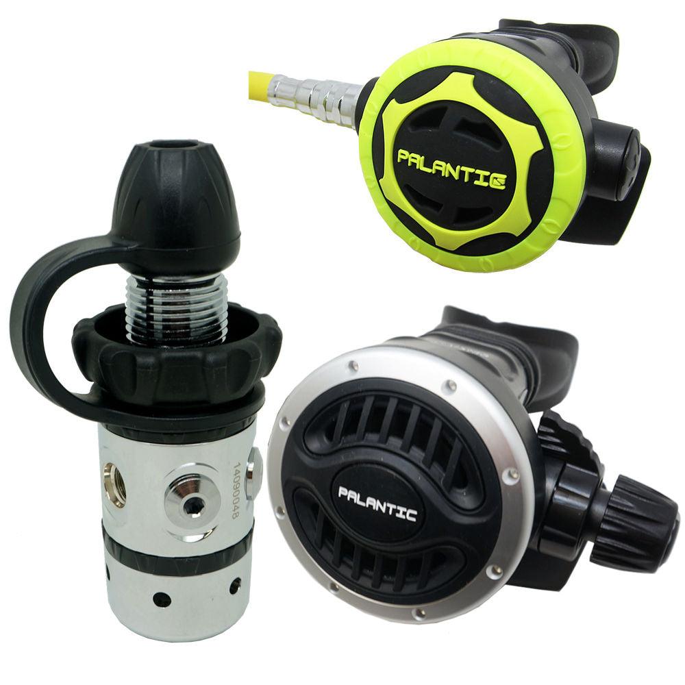 Scuba Diving Dive Palantic AS101 DIN Adjustable Regulator & Octopus Combo - Scuba Choice