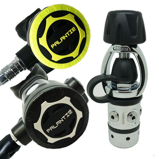 Diving Dive Palantic AS101 Regulator & Octopus Combo - AS207 (YOKE) - Scuba Choice