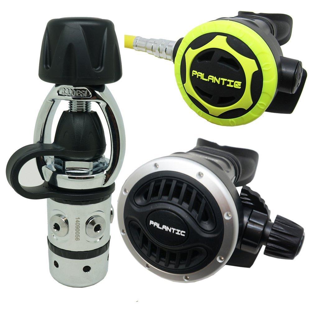 Scuba Diving Dive Palantic AS101 Yoke Adjustable Regulator & Octopus Combo - Scuba Choice