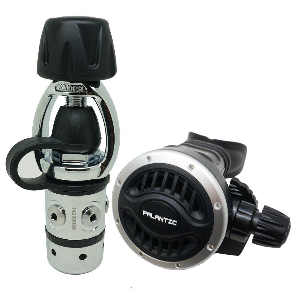 Scuba Diving Dive Palantic AS101 Yoke Adjustable Regulator & Octopus Combo - Scuba Choice