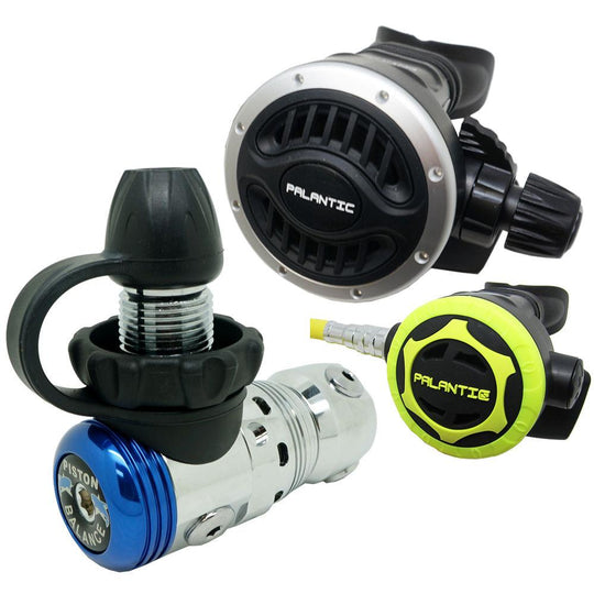 Scuba Diving Palantic AS103 DIN Adjustable Regulator & Octopus Combo - Scuba Choice