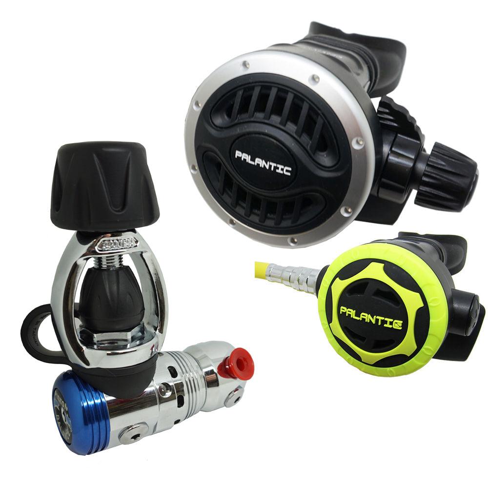 Scuba Diving Palantic AS103 YOKE Adjustable Regulator & Octopus Combo - Scuba Choice