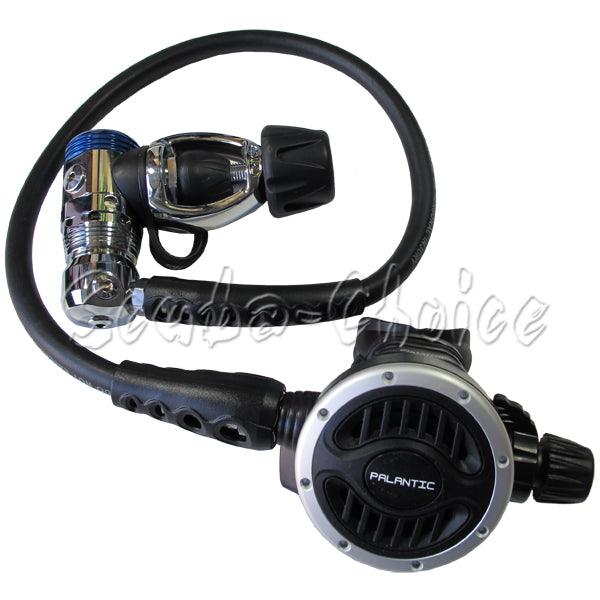 Scuba Diving Palantic AS103 Yoke Regulator Adjustable Second Stage w/ 27" Hose - Scuba Choice