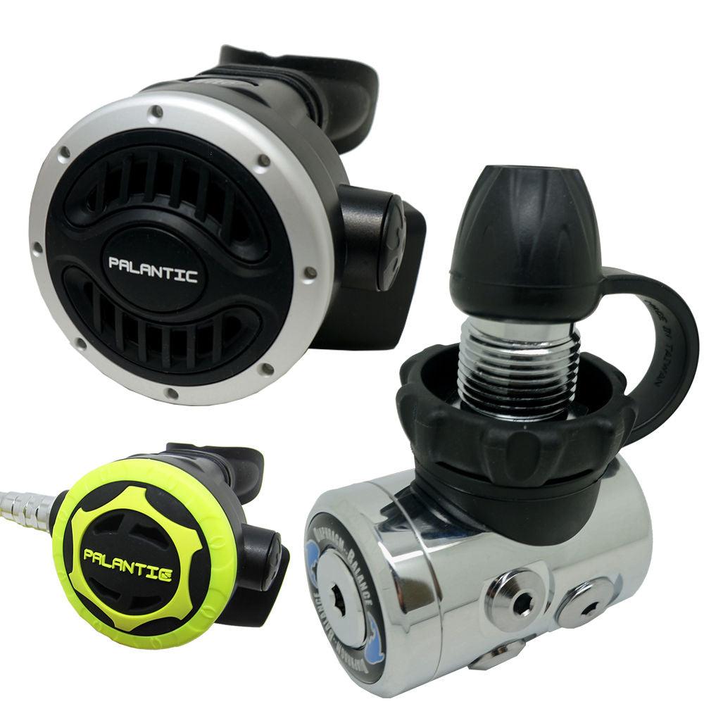 Scuba Diving Dive Palantic AS105 DIN Regulator & Octopus Combo - Scuba Choice