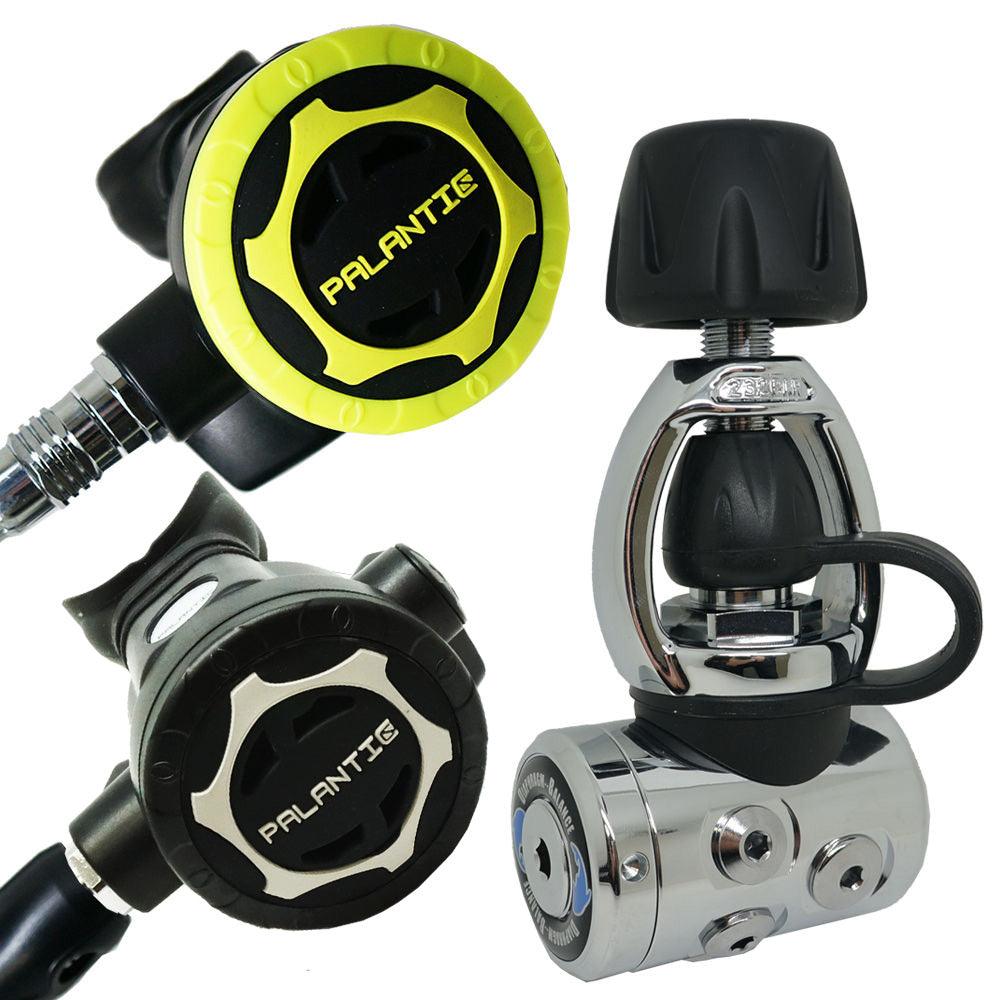 Diving Dive Palantic AS105 Regulator & Octopus Combo - AS207 (YOKE) - Scuba Choice