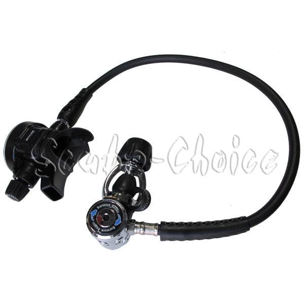 Scuba Diving Palantic AS105 Yoke Regulator Adjustable Second Stage w/ 27" Hose - Scuba Choice