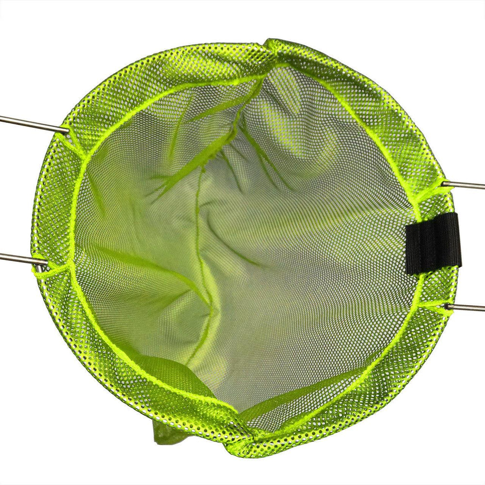 Scuba Choice Spearfishing 5mm S.S Handle Fish Mesh Bag, Neon Yellow - Scuba Choice