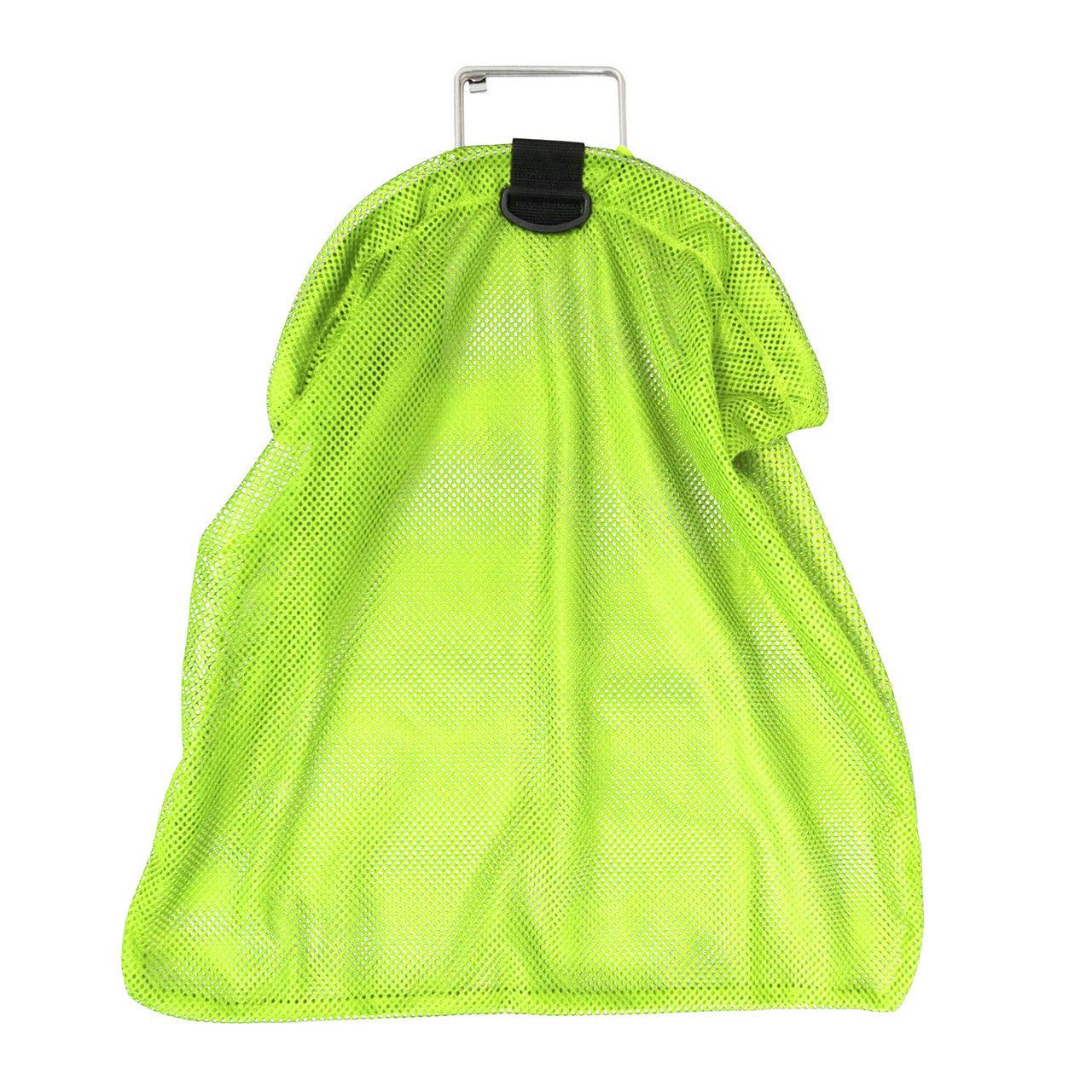 Scuba Choice Spearfishing 5mm S.S Handle Fish Mesh Bag, Neon Yellow - Scuba Choice