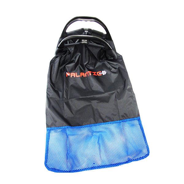 Palantic Black Lobster Fish Catch Gear Nylon Game Bag Net with Plastic Handle - Scuba Choice