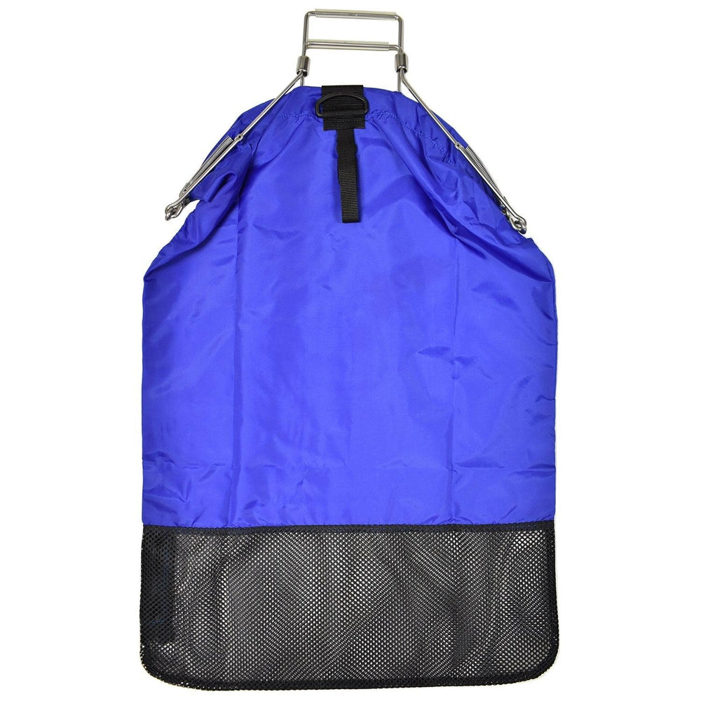 Palantic Blue Lobster Fish Game Bag w/ Zipper & Squeeze Open Handle - Scuba Choice