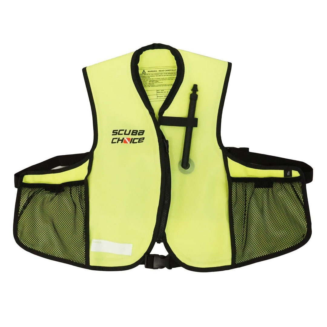 Scuba Choice Youth Snorkeling Oral Inflatable Snorkel Jacket Vest - Scuba Choice