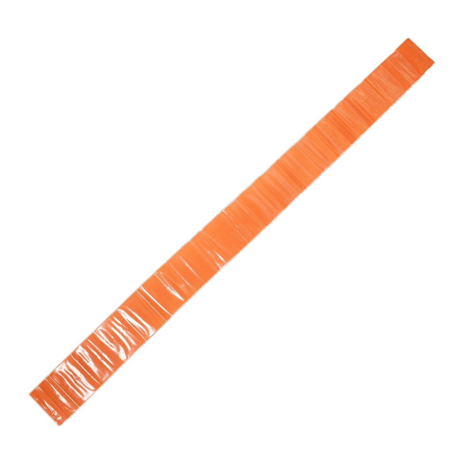 Scuba Diving 80" PVC One-Time-Use Surface Marker, Orange - Scuba Choice