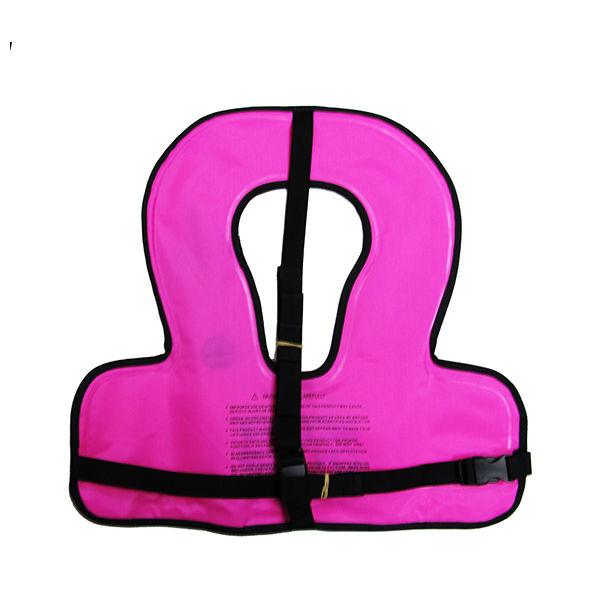 Scuba Choice Purple Kids Children Youth Snorkel Vest, with Name Box - Scuba Choice