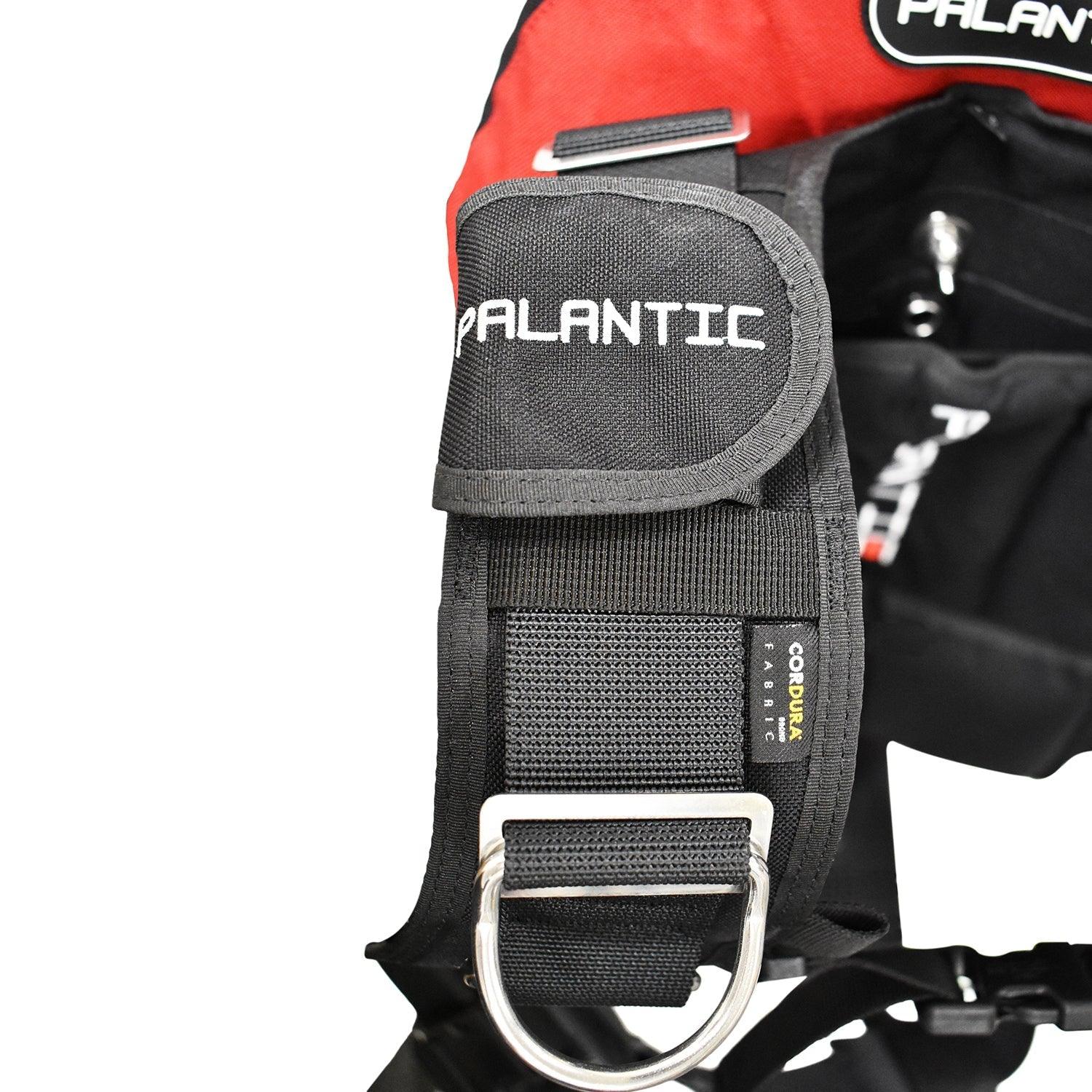 Palantic Donut Wing Single Tank Harness System, Red - Scuba Choice