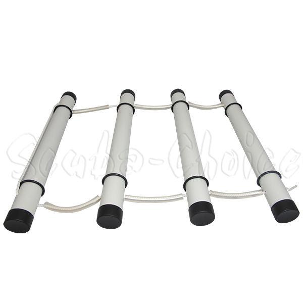 Scuba Diving Dive Cylinder Durable Plastic PVC Tank Rack Holder Tubes - 3 Tanks - Scuba Choice