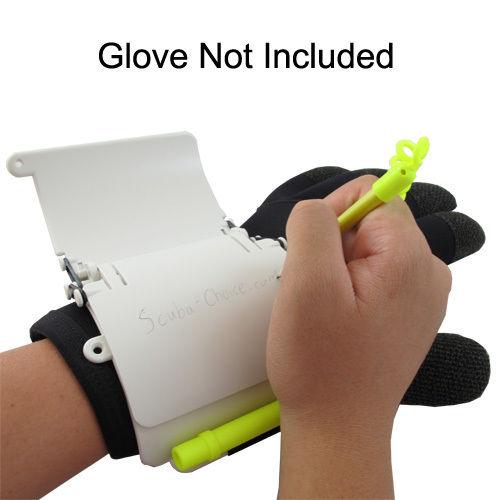 Scuba Diving 3 Panels Wrist Writing Dive Slate with Pencil - Scuba Choice