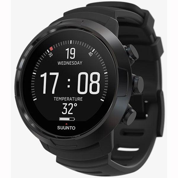 Suunto D5 All Black with USB Cable - Scuba Choice